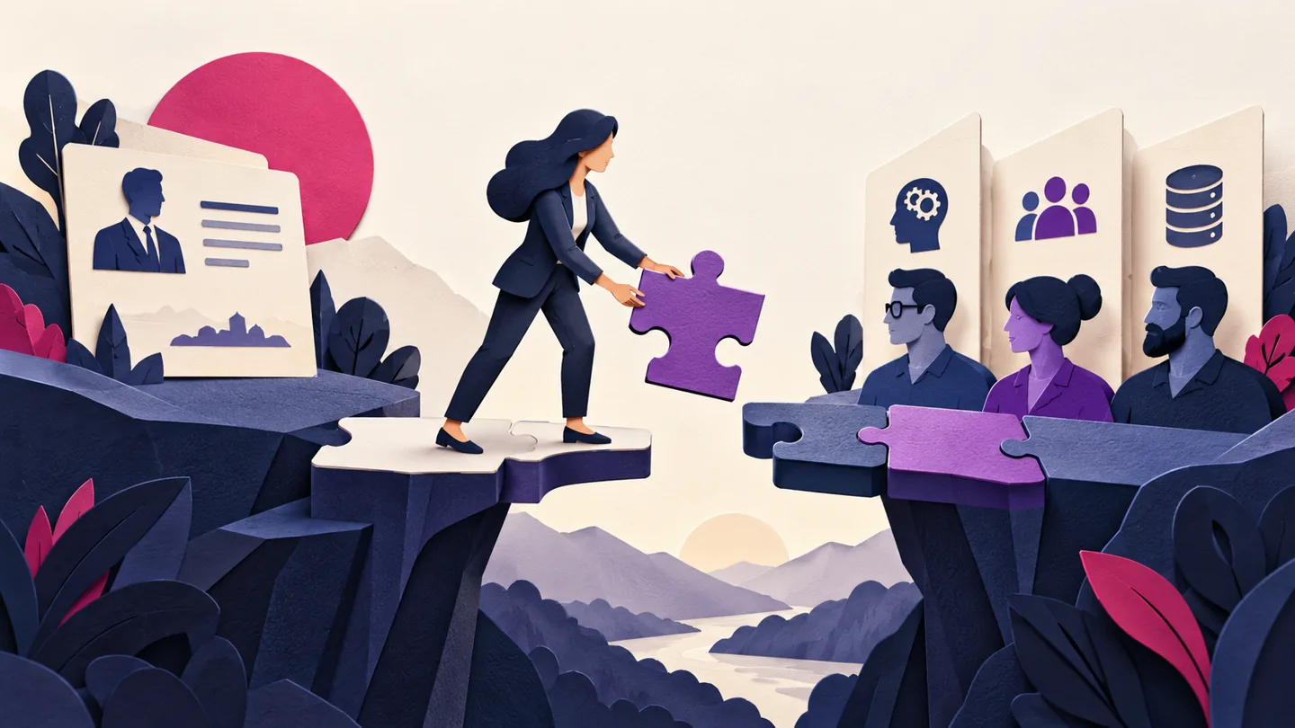 Editorial illustration exploring qualify consulting opportunities against real delivery capacity
